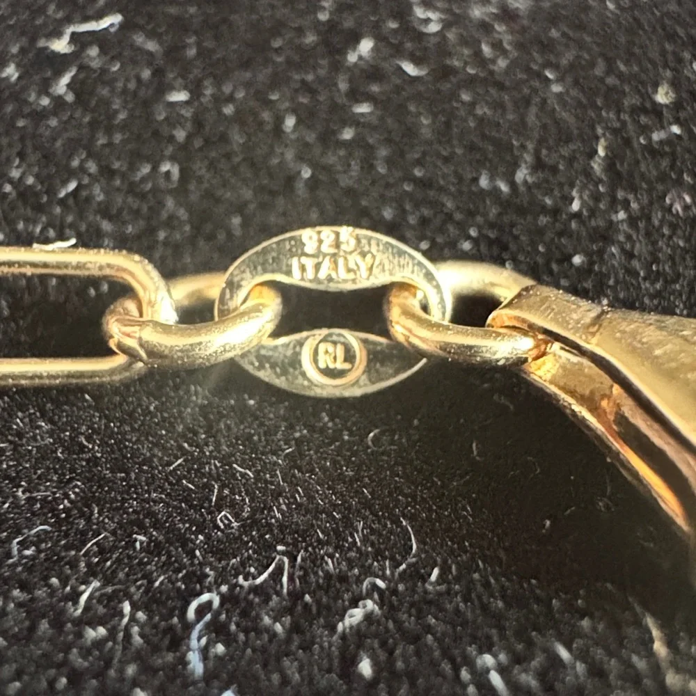 Padlock Paperclip Link Pendant‎ 18